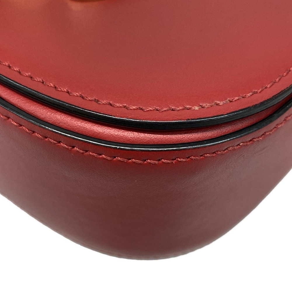 Prada City Calf leather saddle Shoulder bag red - Picture 6 of 7